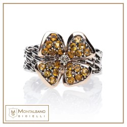 Anello medievale giuggiola giallo | Gioielli De Nobili
